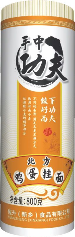 北方雞蛋掛面